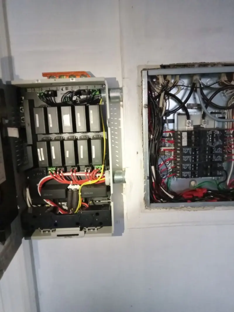Electrical panel upgrade completed for Electrical Inspection in Mullins
